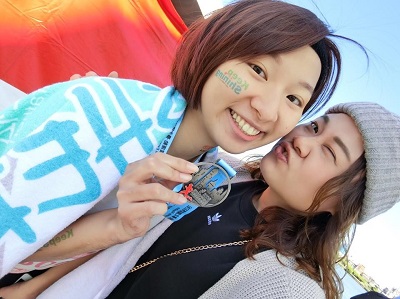 Who said burn survivors can't run a marathon?