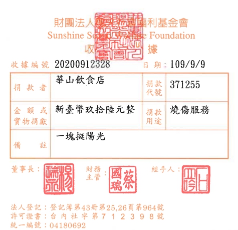 華山飲食店