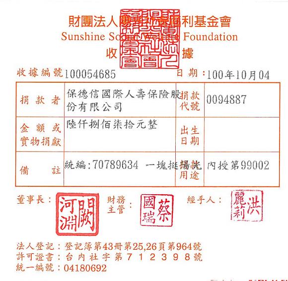保德信國際人壽保險股份有限公司